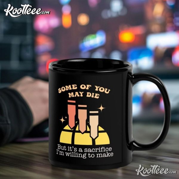 Helldivers 2 Funny 380mm Barrage Some Of You May Die Mug