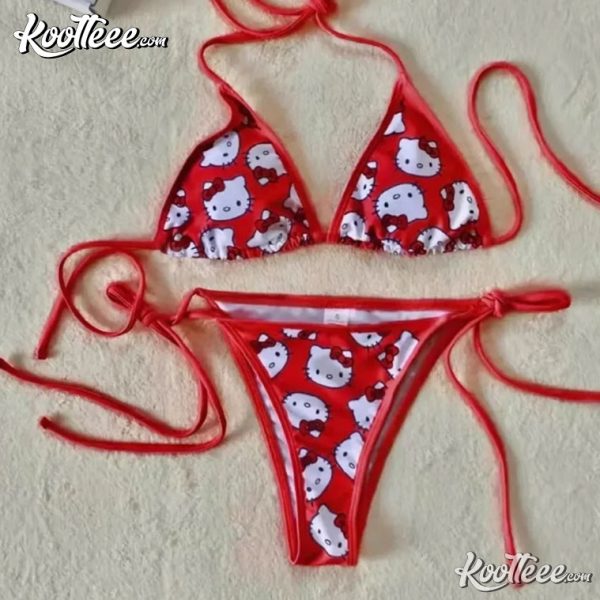 Hello Kitty Summer Bikini Swimsuit