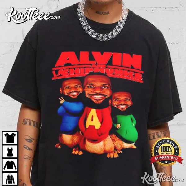 LeBron James Alvin And LeChipmunks T-Shirt