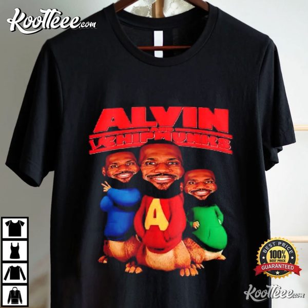 LeBron James Alvin And LeChipmunks T-Shirt