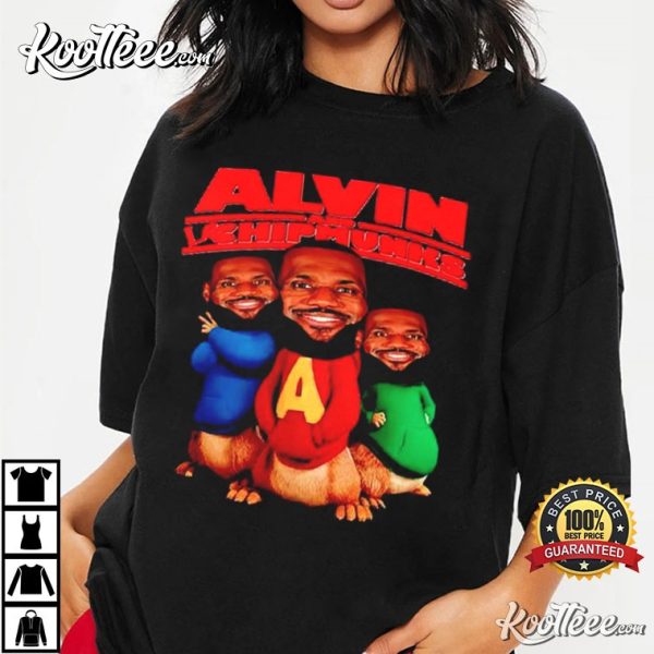 LeBron James Alvin And LeChipmunks T-Shirt