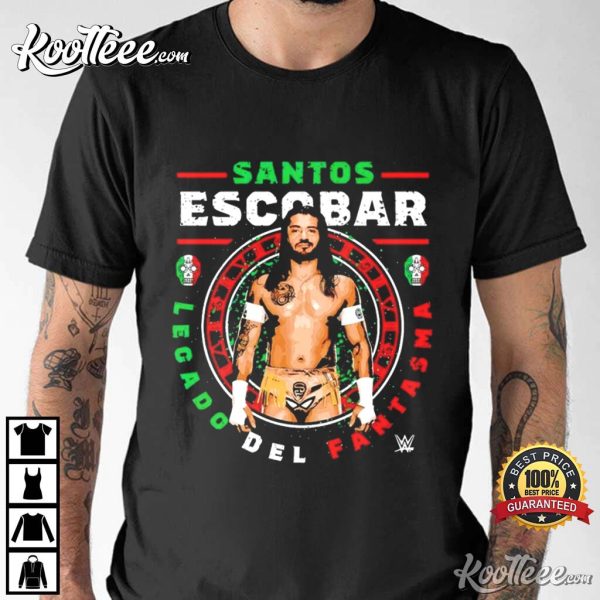 Santos Escobar Legado Del Fantasma NXT Cruiserweight Champion T-Shirt