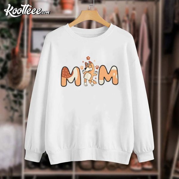 Chilli Mom Bluey Mother’s Day Embroidered Sweatshirt