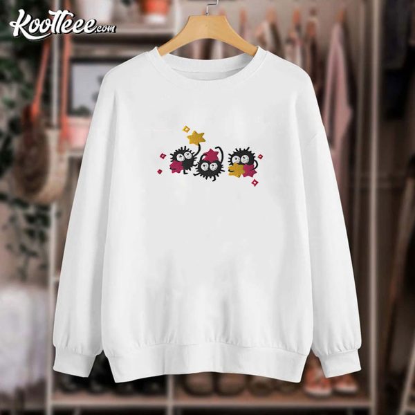 Soot Sprite Studio Ghibli Embroidered Sweatshirt