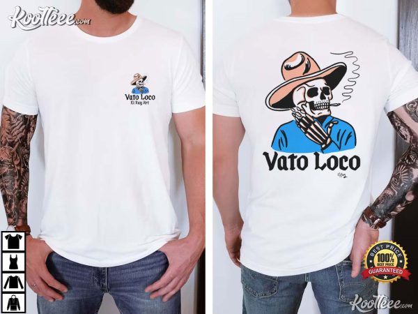 Vato Loco Cowboy Art T-Shirt