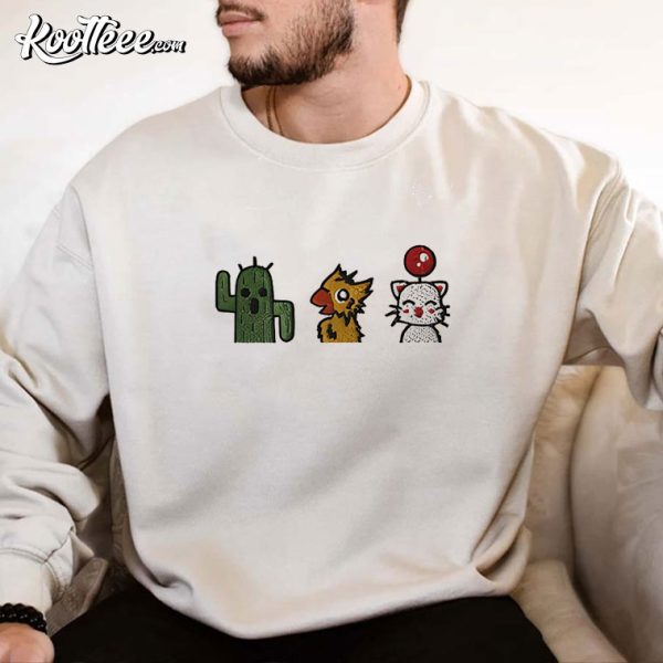 Final Fantasy Embroidered Sweatshirt