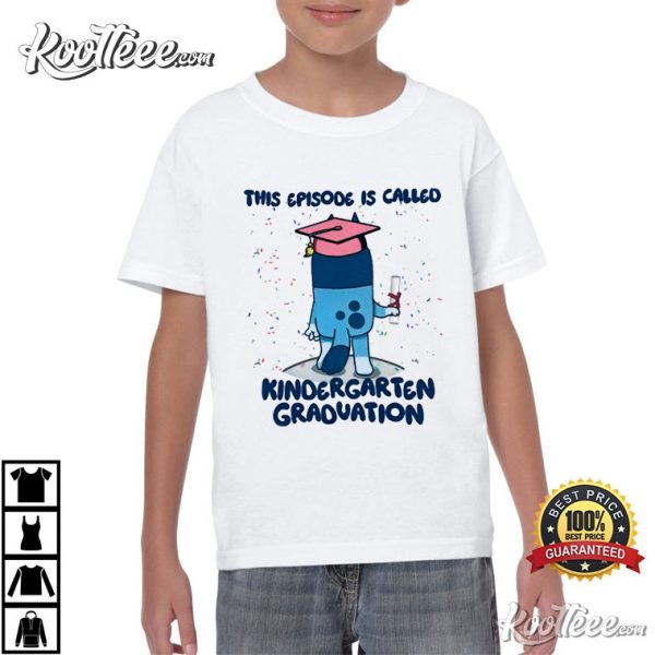 Pre-K Kindergarten Graduation Gift Bluey T-Shirt
