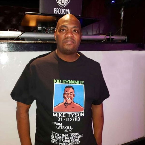 Rip DJ Mister Cee Mike Tyson Kid Dynamite T-Shirt