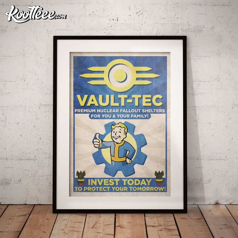 Nuka-Cola 'War Never Change' Vault-Tec Poster – Fallout Print (40x60cm)