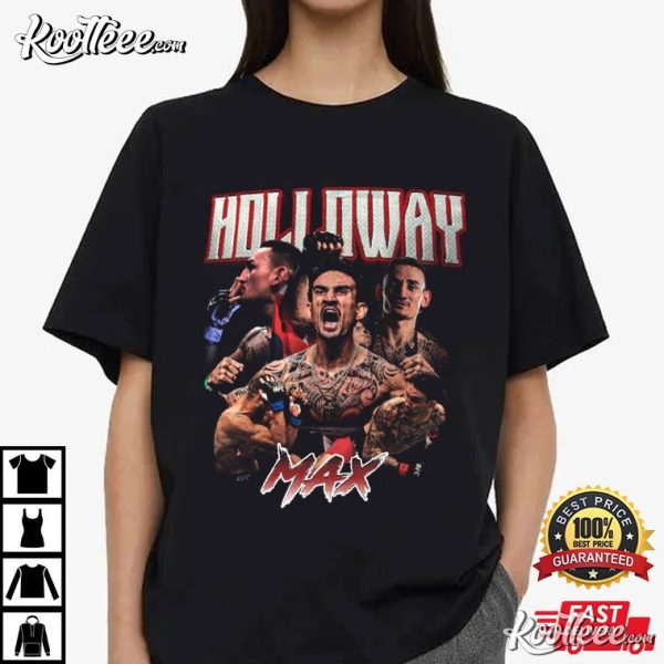 Max Holloway American Fighter Jiu Jitsu Vintage T-Shirt