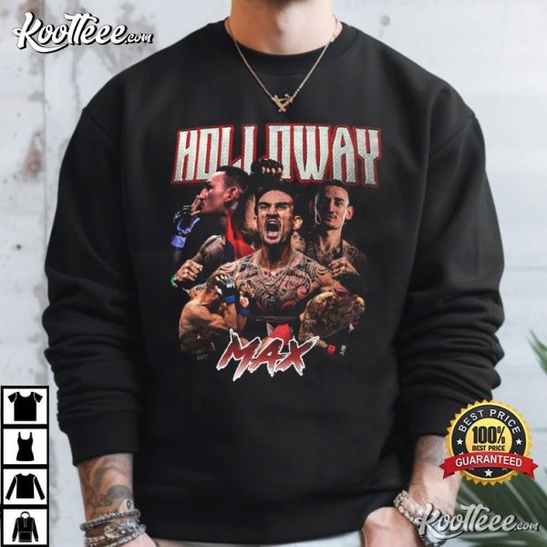 Max Holloway American Fighter Jiu Jitsu Vintage T-Shirt