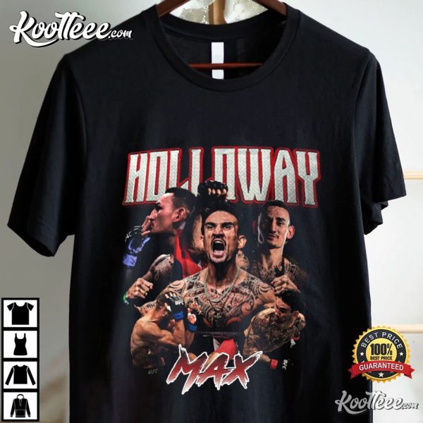 Max Holloway American Fighter Jiu Jitsu Vintage T-Shirt