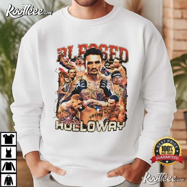 Blessed Max Holloway Vintage 90s T-Shirt