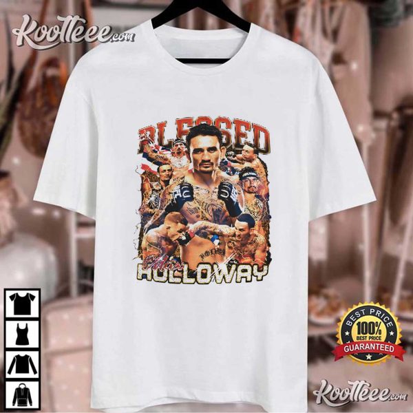 Blessed Max Holloway Vintage 90s T-Shirt