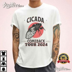 Cicada Comeback Tour 2024 Year Of The Cicadas T Shirt (4)