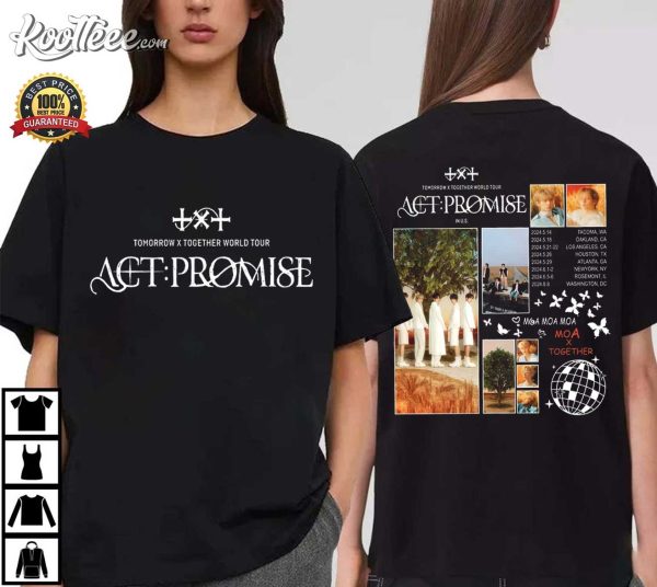 TXT Act Promise Tour In US T-Shirt