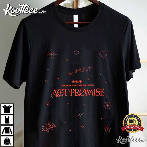 TXT Act Promise World Tour Kpop T-Shirt