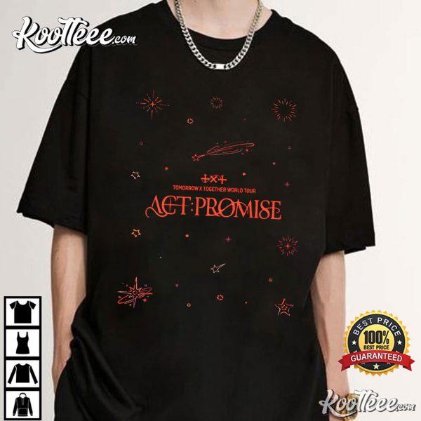 TXT Act Promise World Tour Kpop T-Shirt