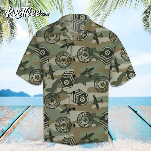 Air Force Summer Hawaiian Shirt