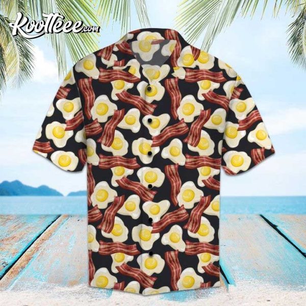 Bacon And Fried Eggs Summer Hawaiian Shirt