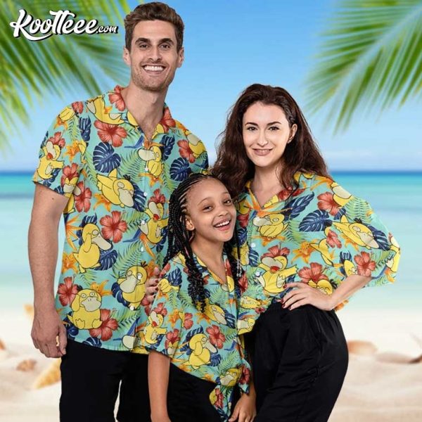 Psyduck Summer Hawaiian Shirt