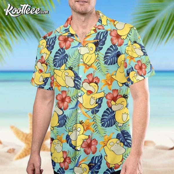 Psyduck Summer Hawaiian Shirt