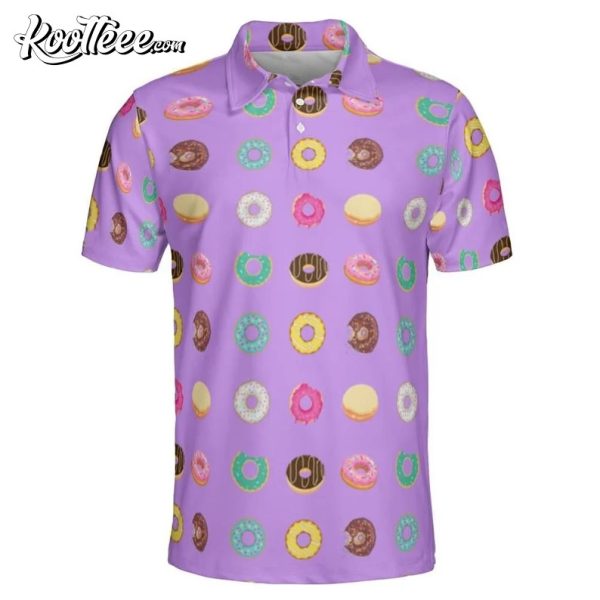 Donuts Golf Polo Shirt