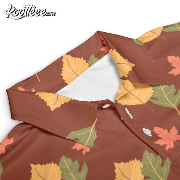 Fall Leaves Autumn Lover Polo Shirt