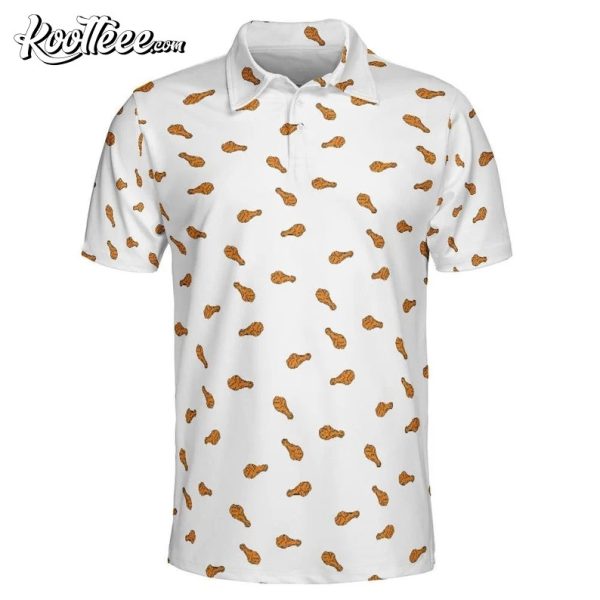 Fried Chicken Golf Polo Shirt