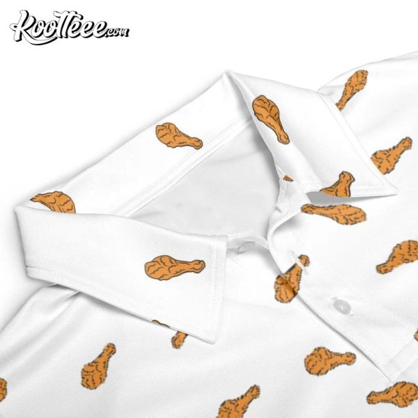 Fried Chicken Golf Polo Shirt