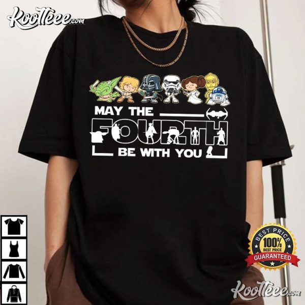 Star Wars Characters May The Fourth Be With You T-Shirt