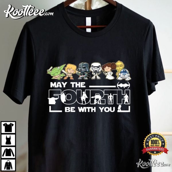 Star Wars Characters May The Fourth Be With You T-Shirt