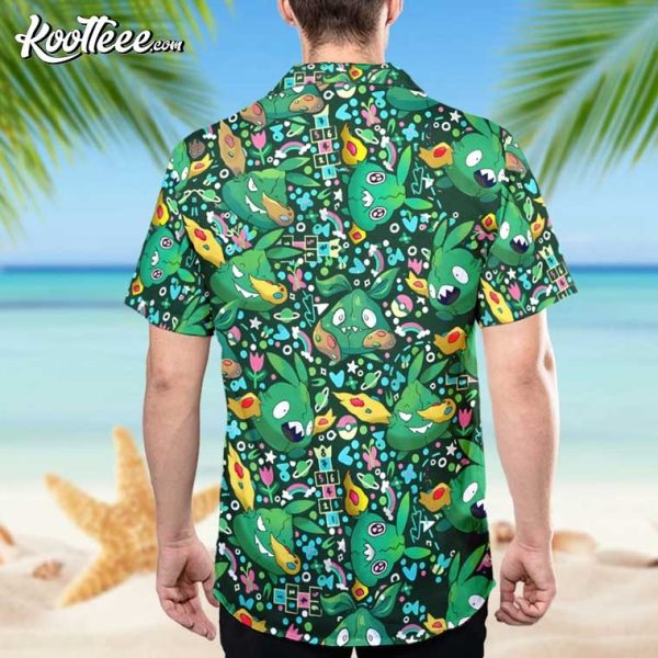 Trubbish Pokemon Hawaiian Shirt