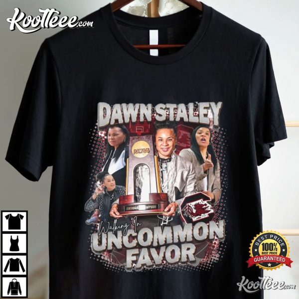 Dawn Staley Uncommon Favor South Carolina Champions T-Shirt