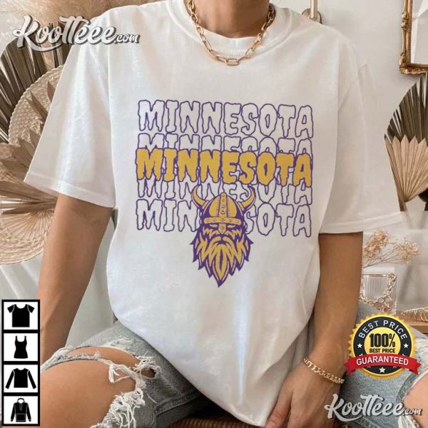 Minnesota Football Team NFL Gift For Vikings Fans T-Shirt