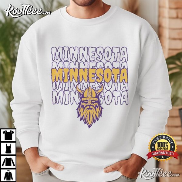 Minnesota Football Team NFL Gift For Vikings Fans T-Shirt