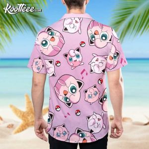 Jigglypuff Pokemon Hawaiian Shirt And Shorts Jigglypuff Pokemon Hawaiian Shirt And Shorts (3)