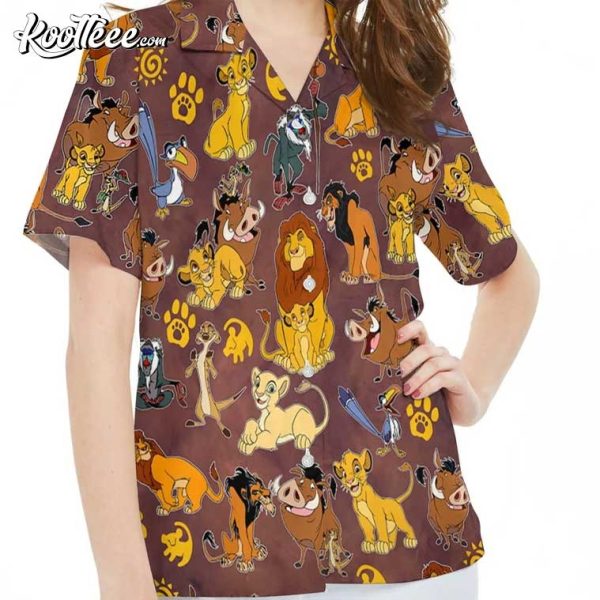 The Lion King Characters Disney Hawaiian Shirt