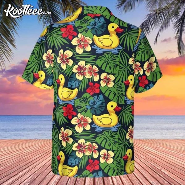 Rubber Ducky Tropical Hawaiian Shirt
