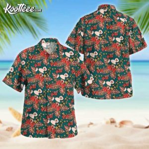 Snorlax Pokemon Tropical Floral Hawaiian Shirt Snorlax Pokemon Tropical Floral Hawaiian Shirt