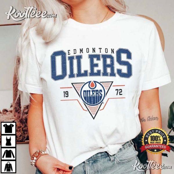 Edmonton Oilers Hockey 1972 T-Shirt