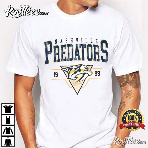 Nashville Predators Hockey 1998 T-Shirt