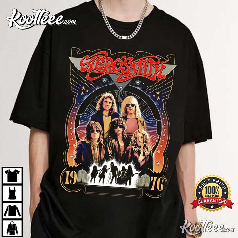 Aerosmith Peace Out Farewell Tour Band 2023 Concert T Shirt