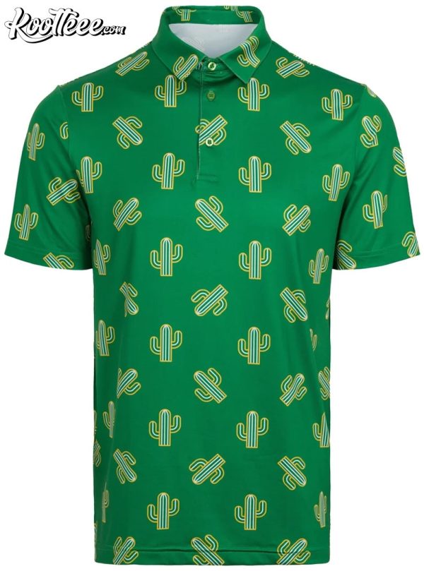 Wasted Cactus Golf Polo