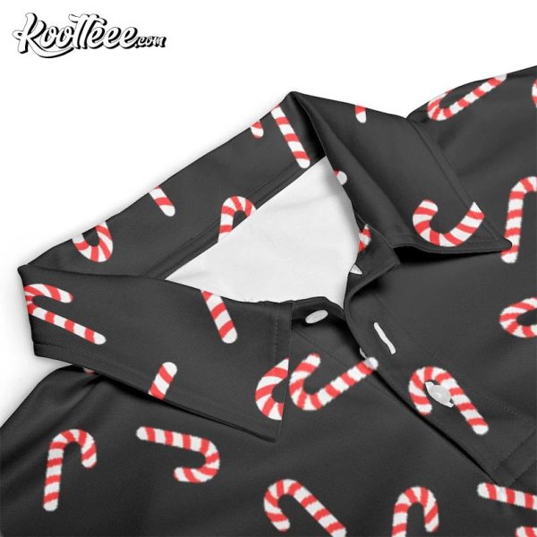 Candy Canes Xmas Polo Shirt