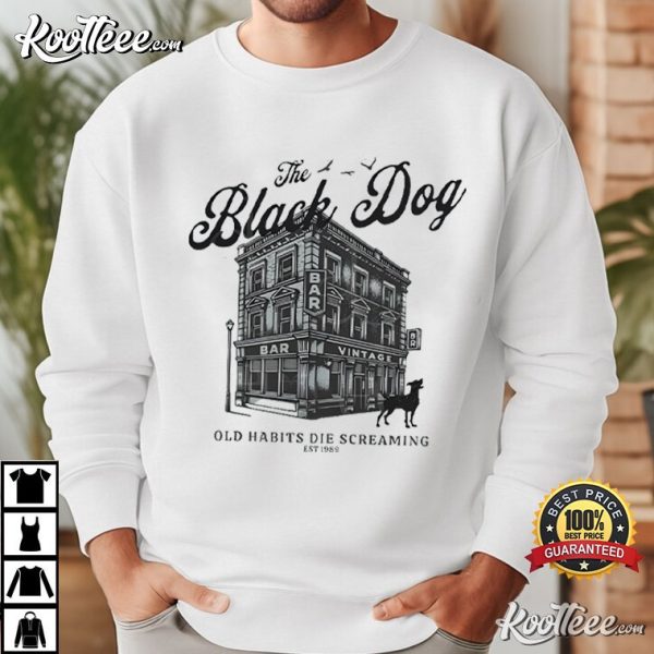 The Black Dog Vintage Bar The Tortured Poets Department T-Shirt