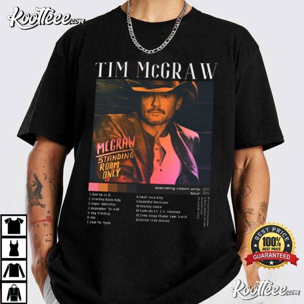 Tim McGraw Vintage Standing Room Only Tour T-Shirt