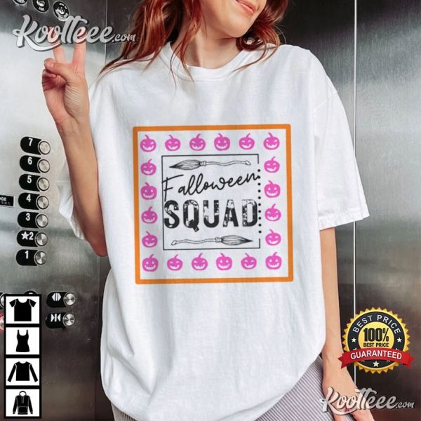 Falloween Squad Halloween Gift T-Shirt