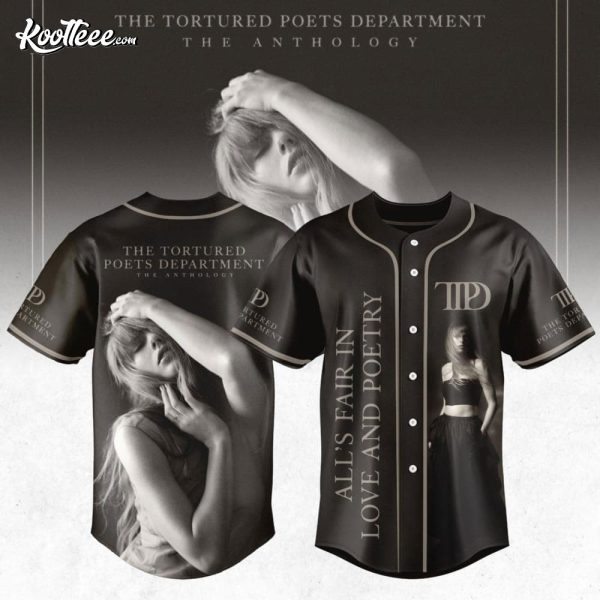 The Tortured Poets Department All’s Fair In Love And Poetry Baseball Jersey