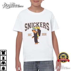 Funny Snickers Bluey Est 2018 T Shirt (3)